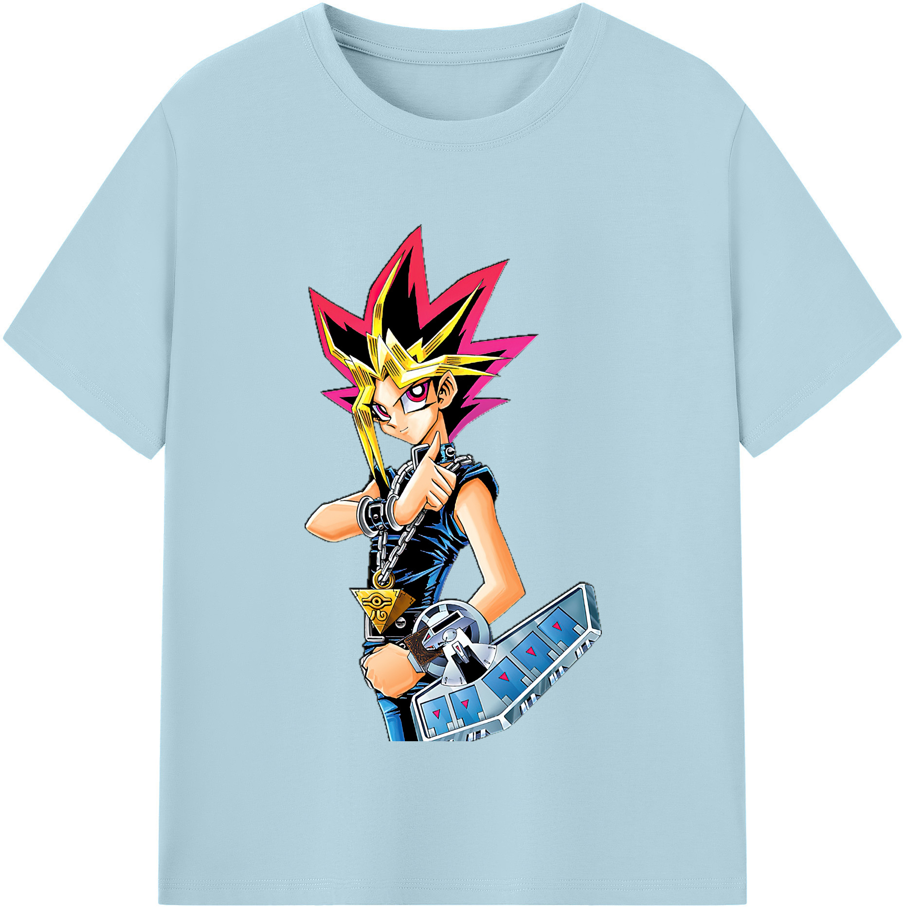 （画像用） 遊☆戯☆王 Yu-Gi-Oh! 綿100％半袖Tシャツ（フロントプリント）